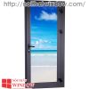 Cửa Đi Mở Quay 1 Cánh Nhôm Xingfa