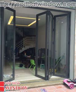 Cửa Đi Xếp Trượt 4 Cánh Nhôm Xingfa