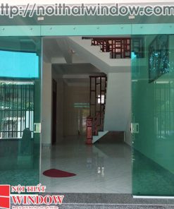 Cửa Kính Cường Lực Lùa 2 Cánh