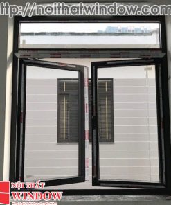 Cửa Sổ Mở Quay 2 Cánh Nhôm Xingfa