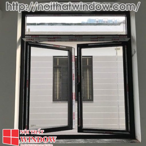 Cửa Sổ Mở Quay 2 Cánh Nhôm Xingfa