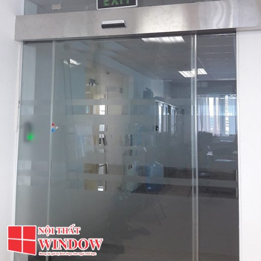 Cửa Kính Tự Động Woosungdoor Mở Trượt 1 Cánh F150 (S)