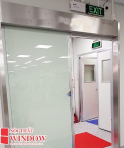 Cửa Kính Tự Động Woosungdoor Mở Trượt 1 Cánh T200