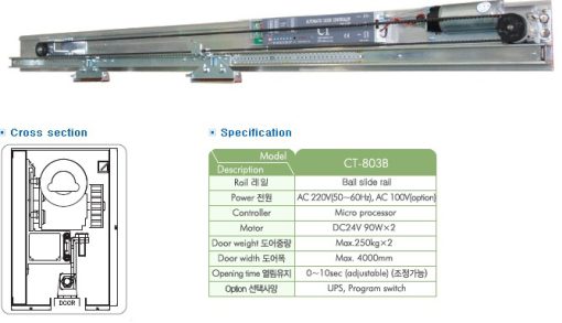 Cua Tu Dong Cortech Han Quoc Model Ct 803b