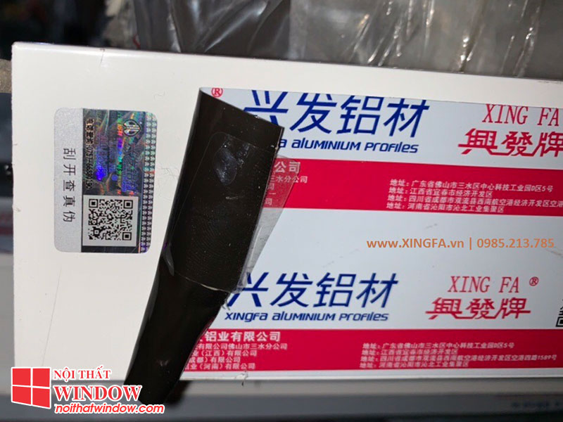 Cách Phân Biệt Nhôm Xingfa Giả