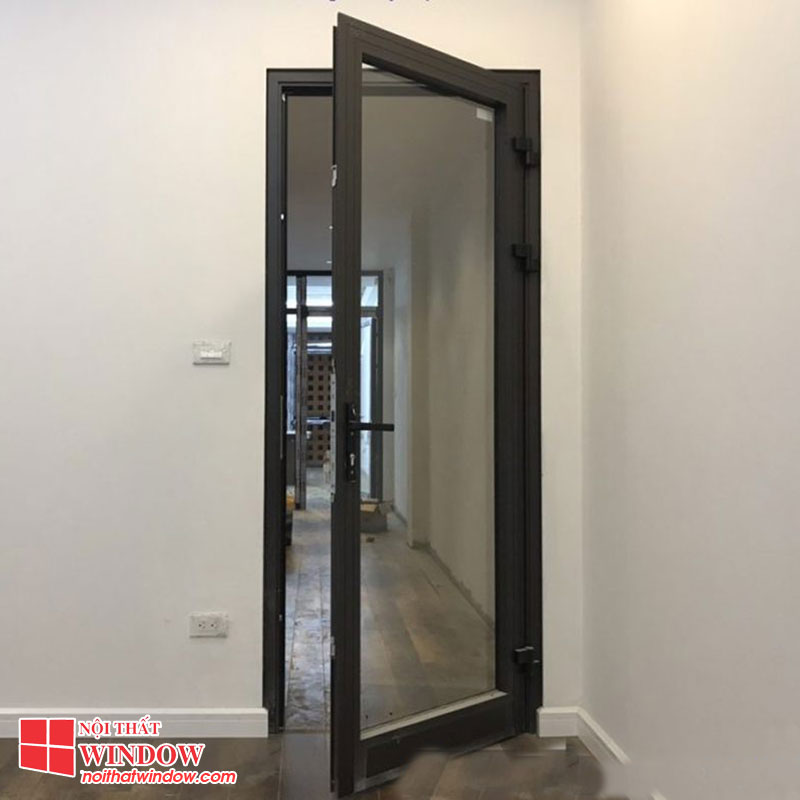 Mẫu cửa nhôm xingfa 1 cánh mở quay